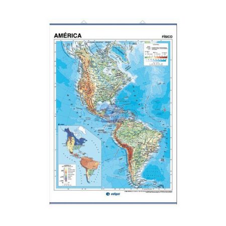 Mapa América Físico-Político
