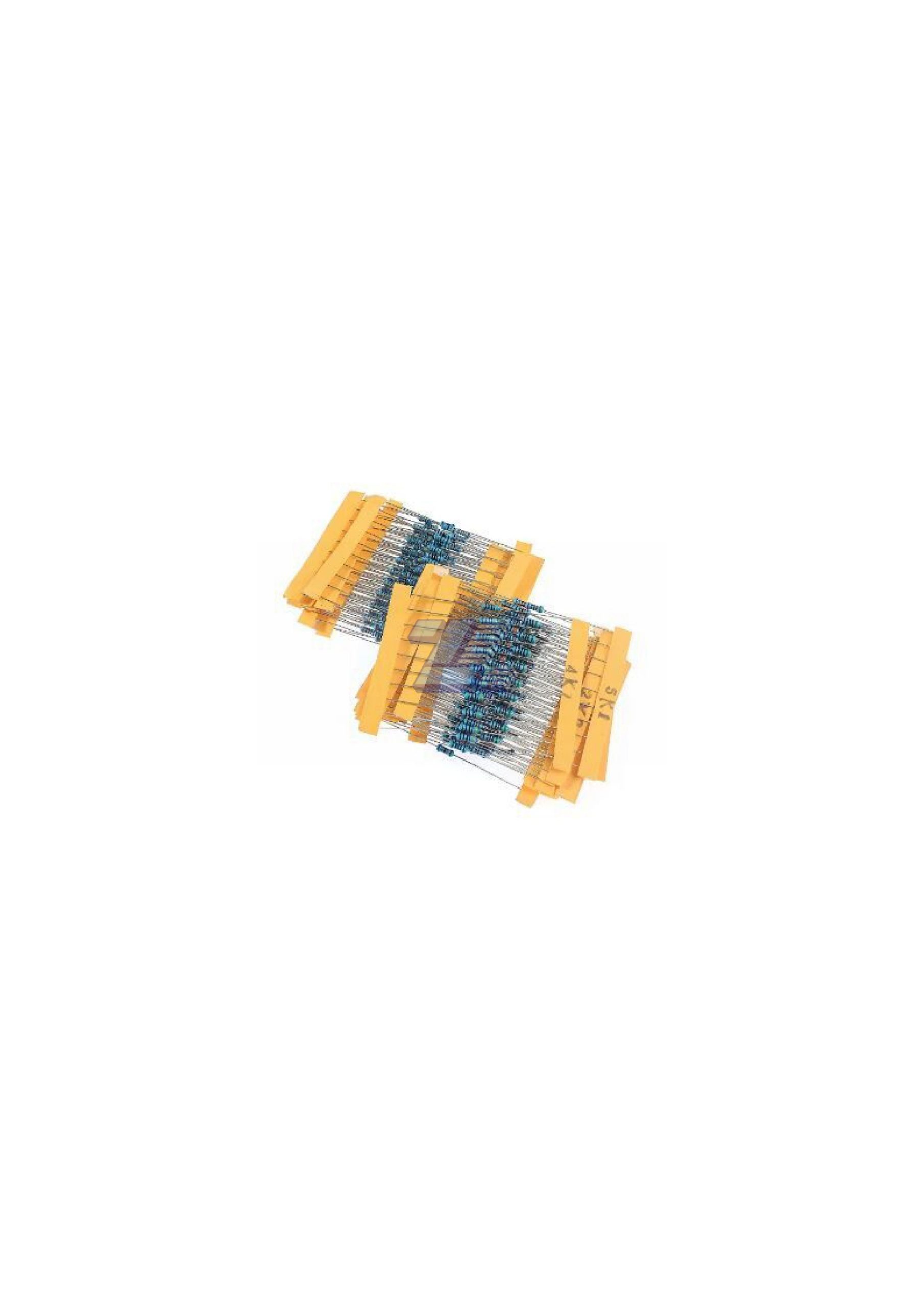 Kit 600 Resistencias 1/4w - Imagen 2