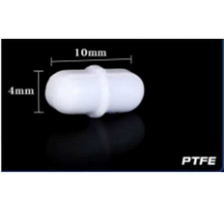 Barra magnética para agitador recubiertas de Polietileno PTFE MEDIDA 10x4 mm