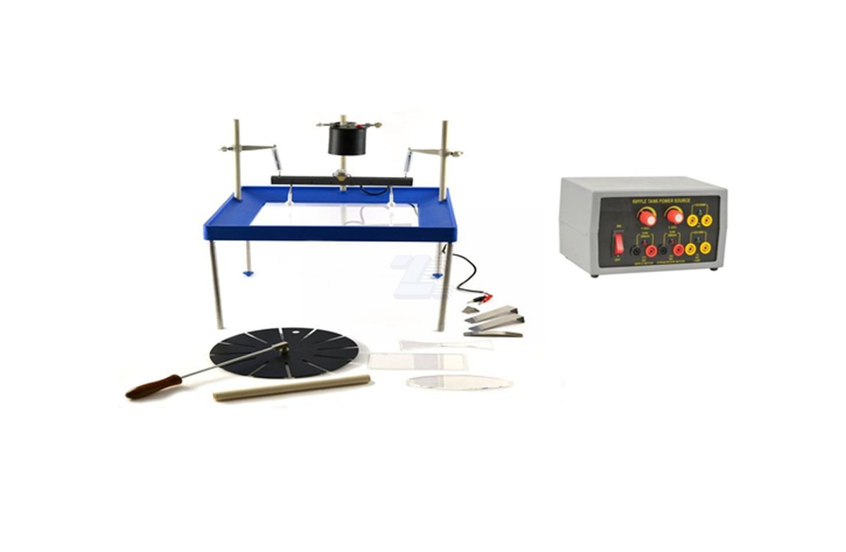 Cubeta de ondas con accesorios y fuente de energía