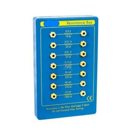 Caja de 7 resistencias de alta potencia