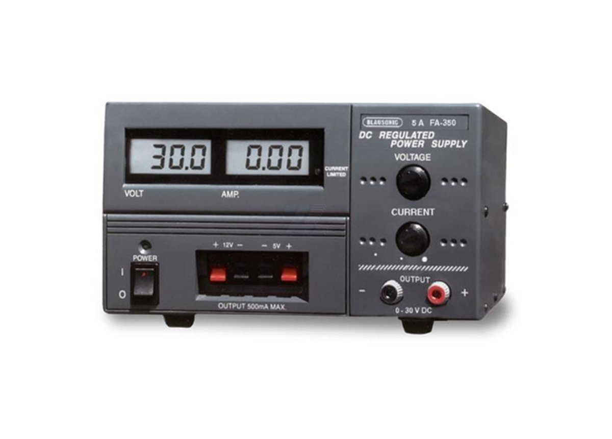 FA-350: Fuente de alimentación triple 30 V, 5A