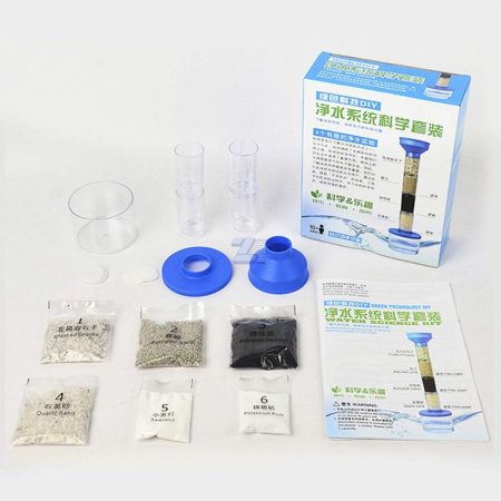 Kit educacional estudio purificación del agua