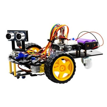 Smart Robot Car 2WD Chassis Kit Upgraded V2.0 for Arduino Robot STEM /Graphical Programming Robot Car