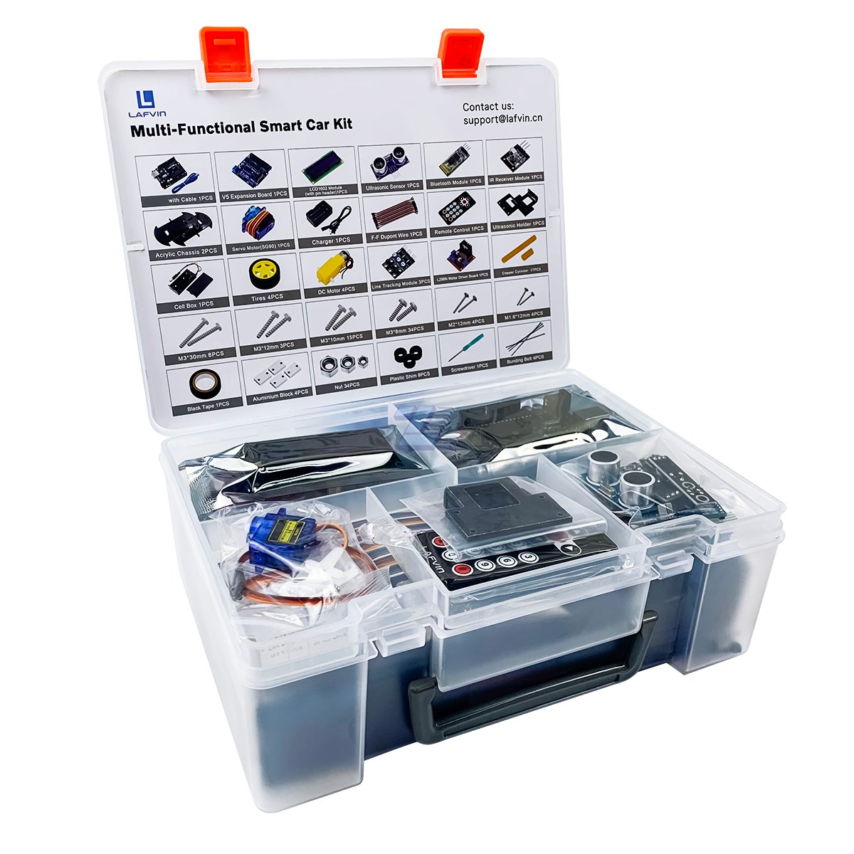 Multi-funcional Smart Robot Car Kit for UNO R3 - Imagen 3