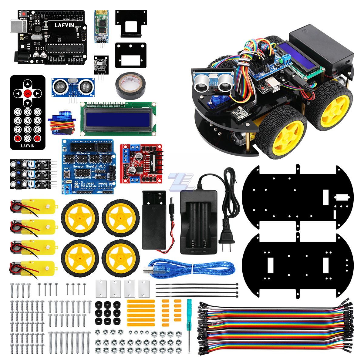 Multi-funcional Smart Robot Car Kit for UNO R3 - Imagen 4