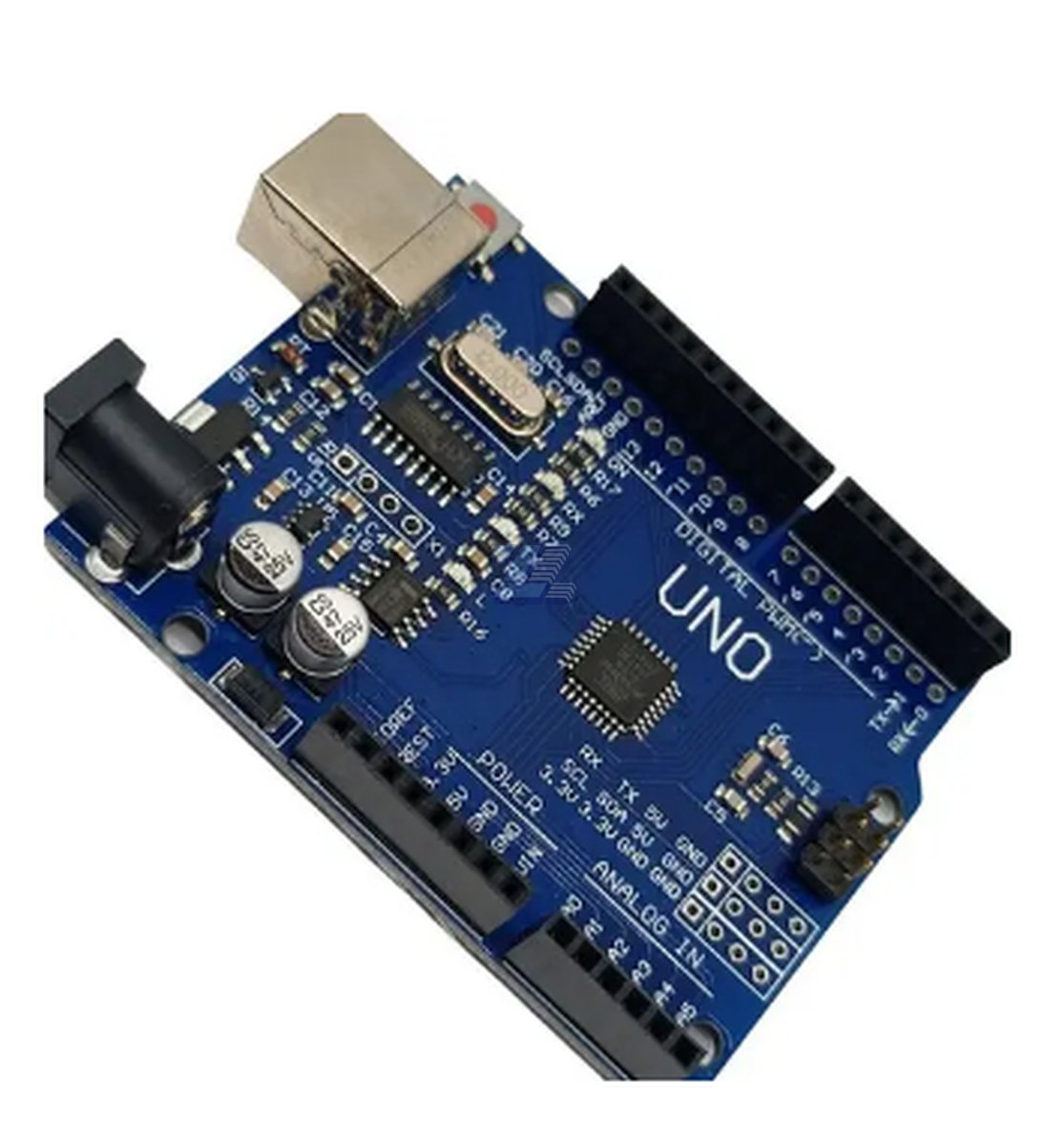 Procesador Arduino UNO R3 Version mejorada CH340 Chip + Cable USB - Imagen 2