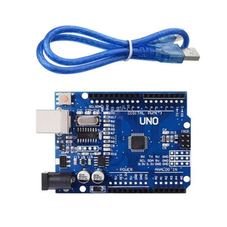 Procesador Arduino UNO R3 Version mejorada CH340 Chip + Cable USB