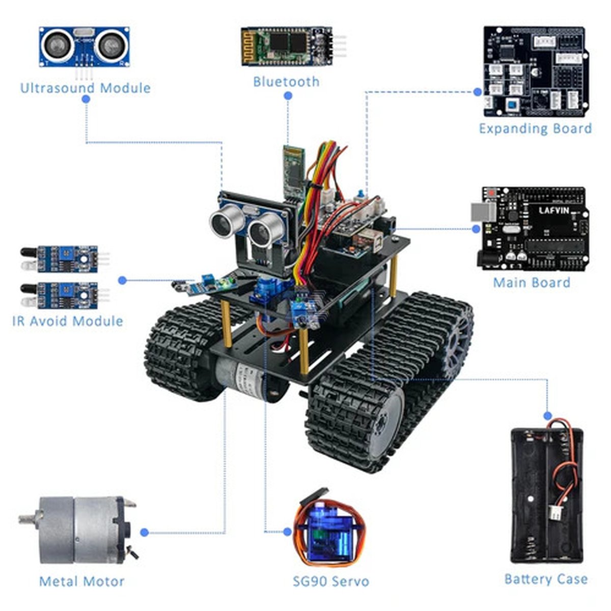 Robot con orugas - Imagen 4
