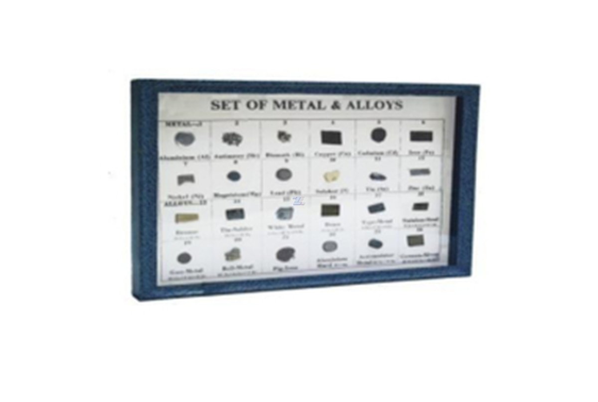 Set de 24 metales y aleaciones
