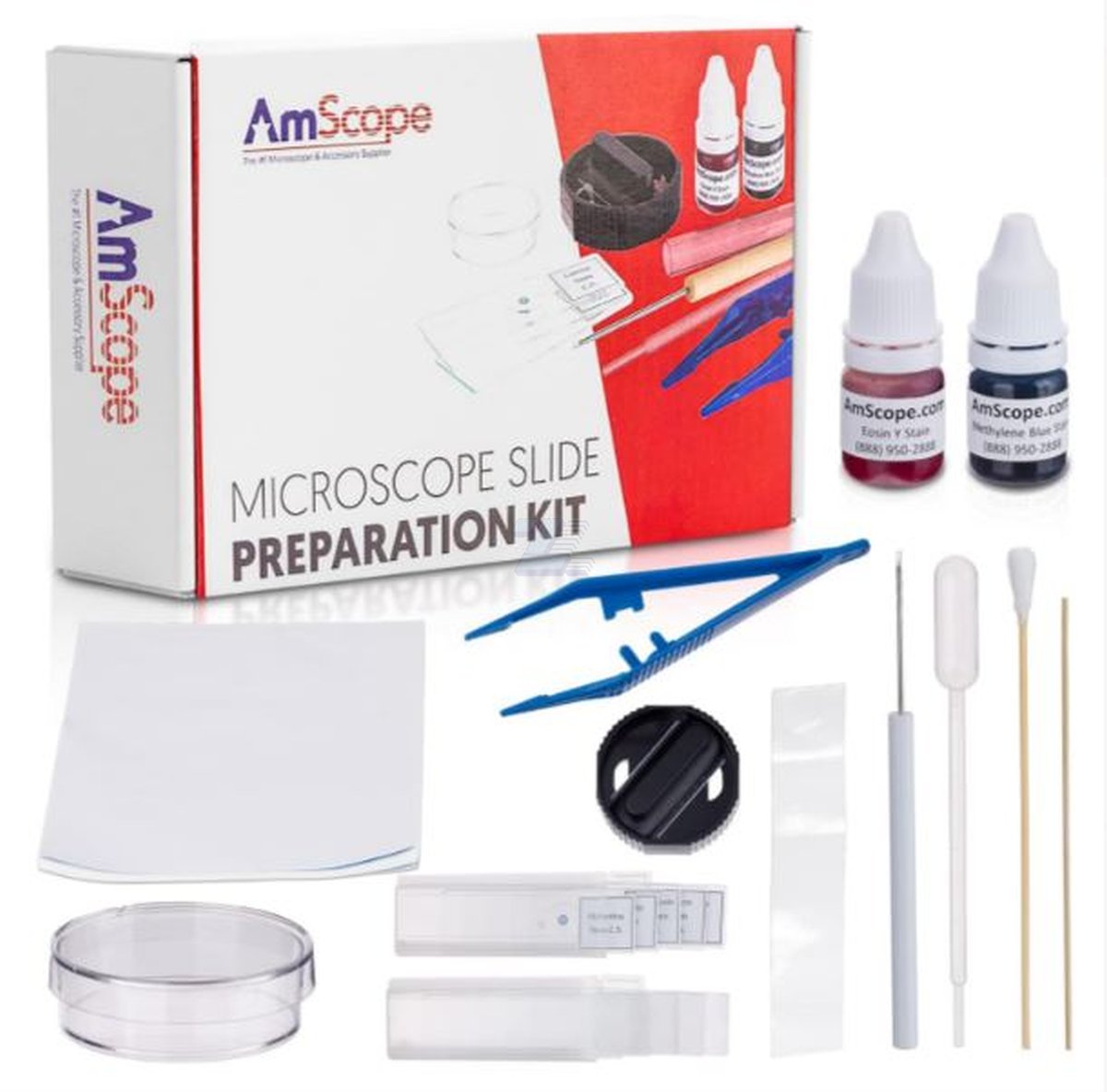 KIT para preparación de muestras en portaobjetos