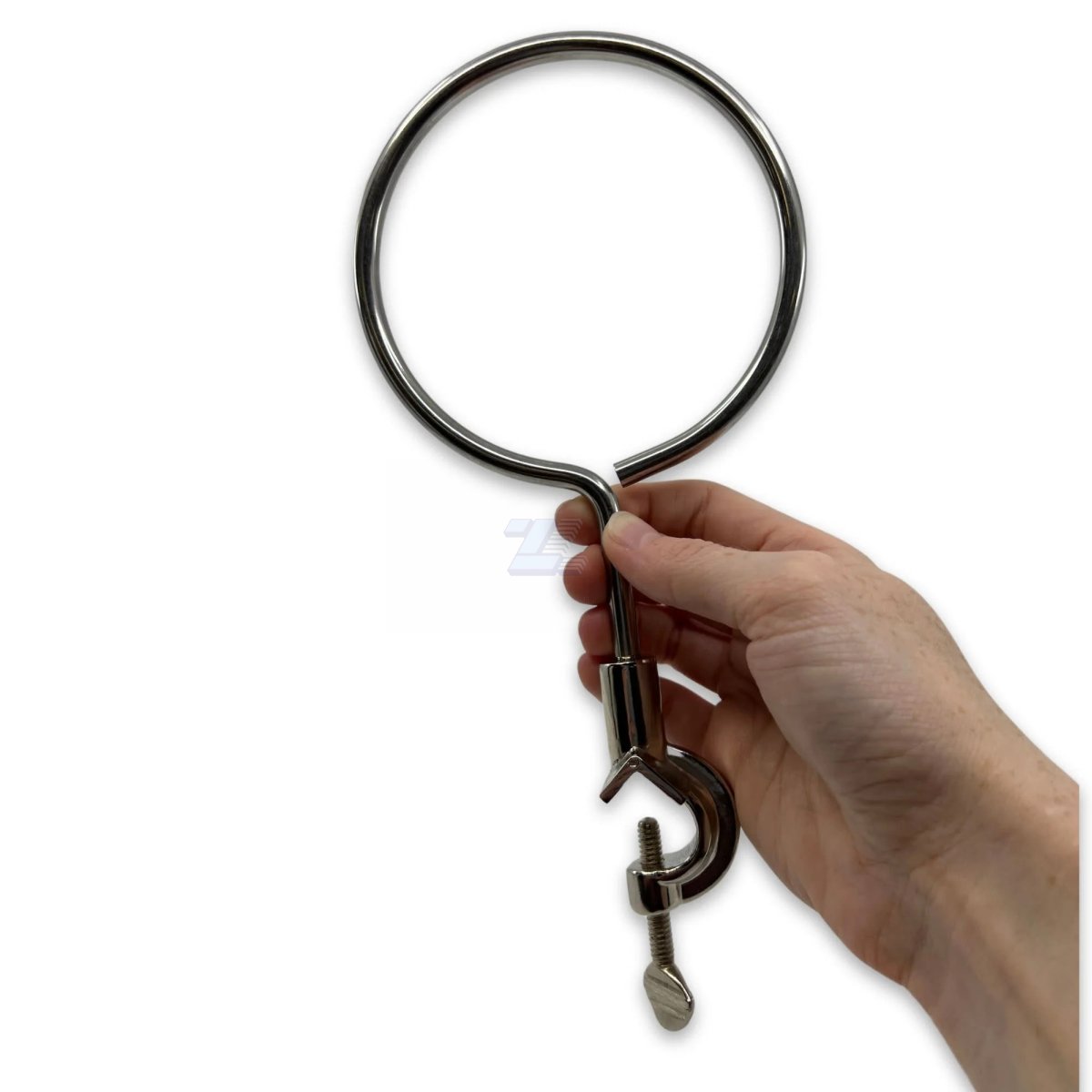 Anillo de soporte de 10 cm de diámetro interior con cabezal integrado - Imagen 2