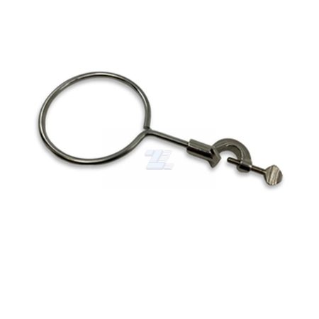 Anillo de soporte de 10 cm de diámetro interior con cabezal integrado