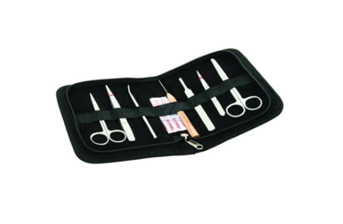 Estuche disección 7 instrumentos