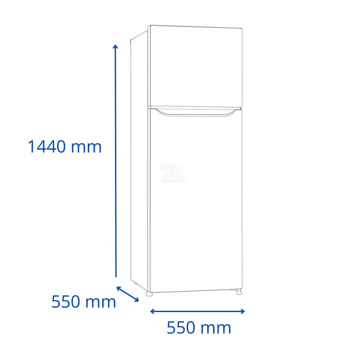 Heladera James 224 Litros Con Frío Húmedo Rj25 M Inox - Imagen 4