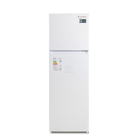 Heladera con freezer James RJ 301 Inv B frío seco clase A color blanco