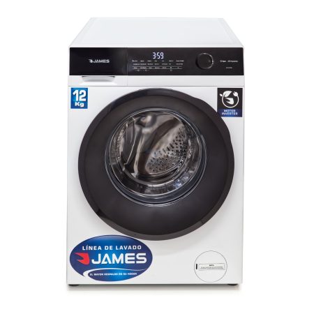 Lavarropas James Inverter Lr 1214 Inv Bl 12kg