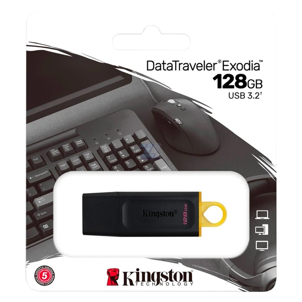 Pendrive KINGSTON Exodia 128GB USB 3.2 - Imagen 2