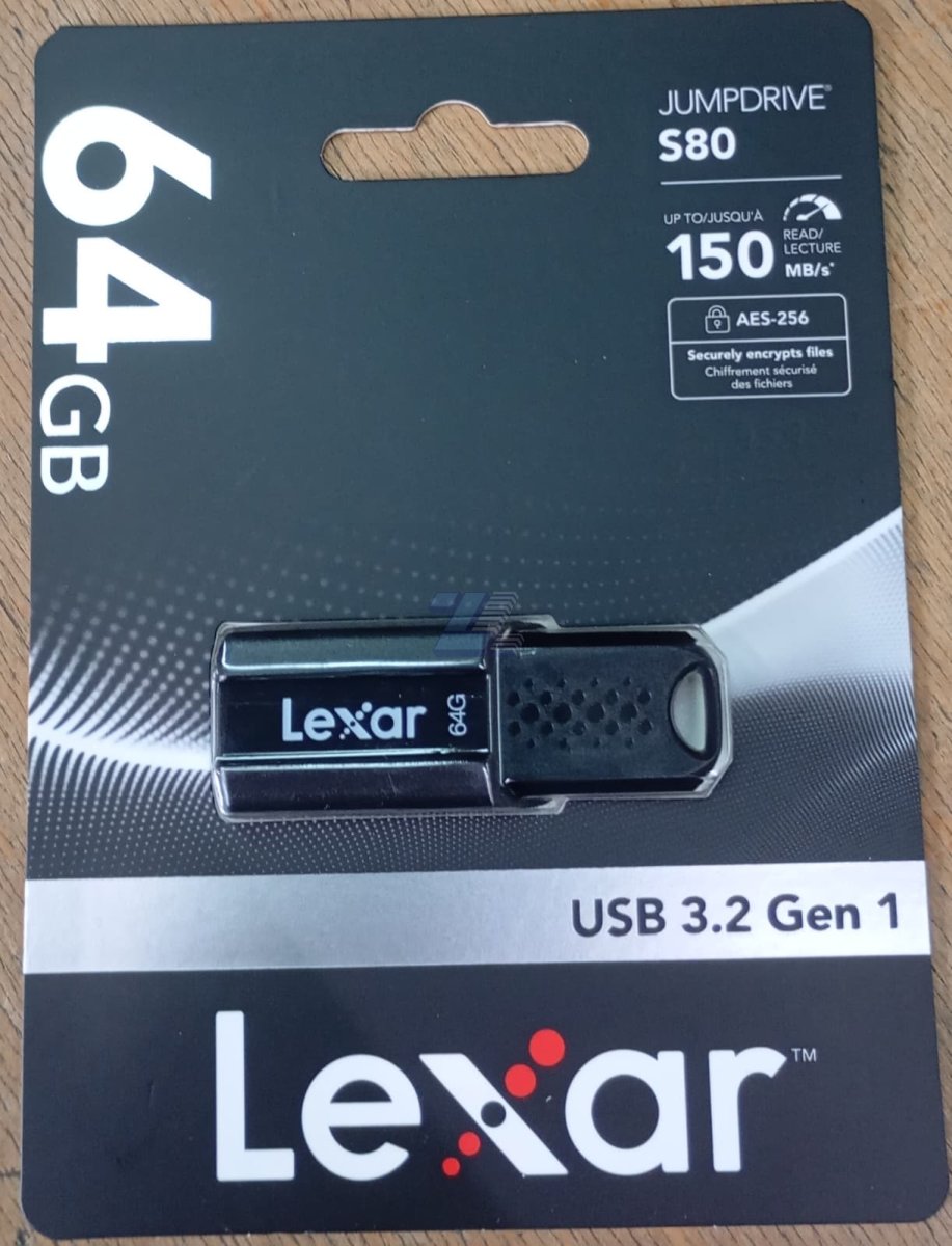 Pendrive Lexar 64GB JumpDrive S80 USB 3.2 - Imagen 2