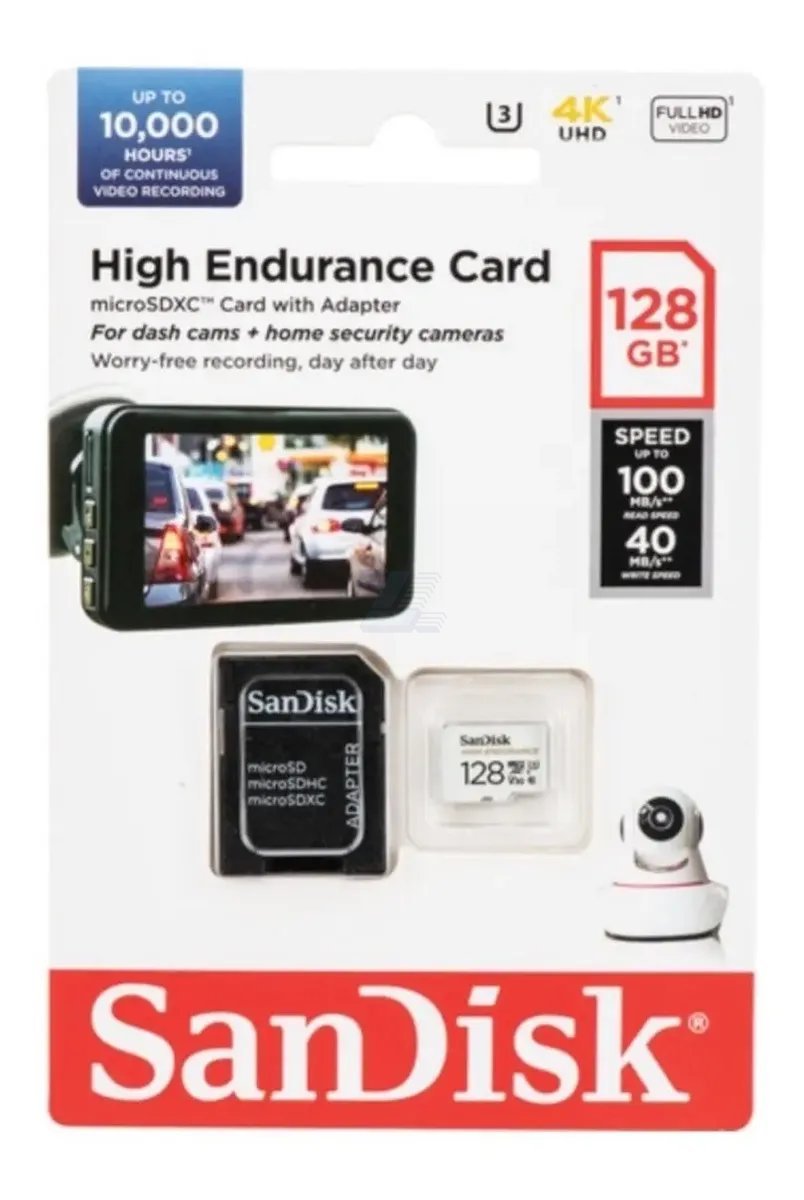 Tarjeta memoria Sandisk 128gb High Endurance - Imagen 2