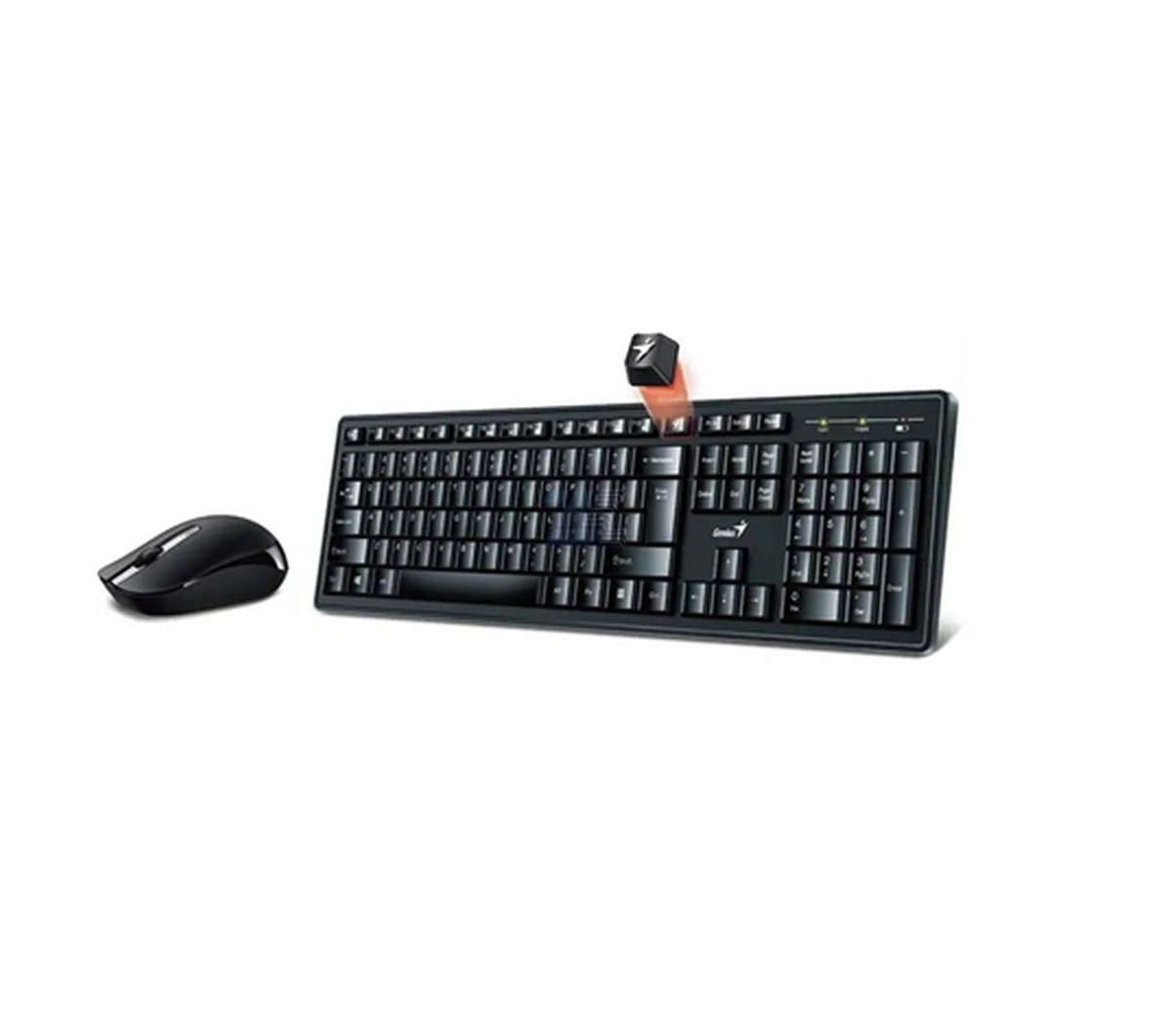 Teclado y mouse inalámbricos Genius diseño minimalista