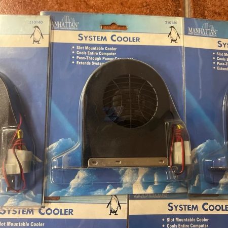 Ventilador ranura Manhattan enfriador sistema